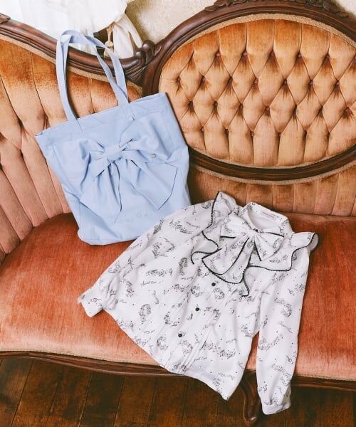 mezzo piano junior / メゾピアノジュニア トートバッグ | BIGリボントート♪ | 詳細9