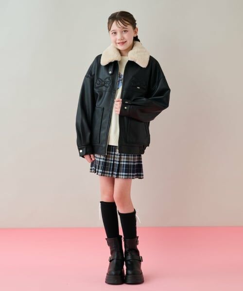 mezzo piano junior / メゾピアノジュニア ソックス | 音符＆リボンハイソックス♪ | 詳細10