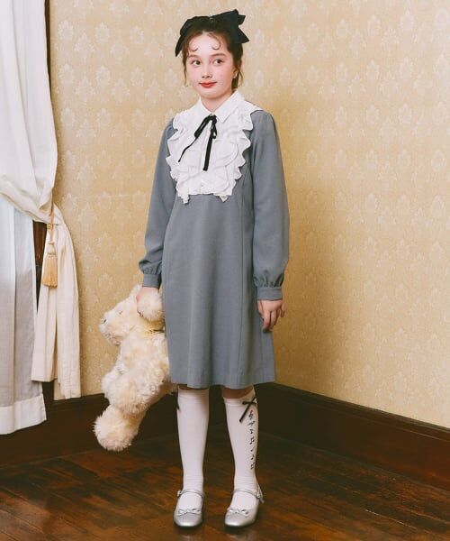 mezzo piano junior / メゾピアノジュニア ソックス | 音符＆リボンハイソックス♪ | 詳細15