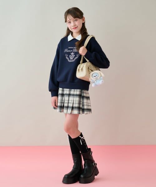 mezzo piano junior / メゾピアノジュニア ソックス | 音符＆リボンハイソックス♪ | 詳細7