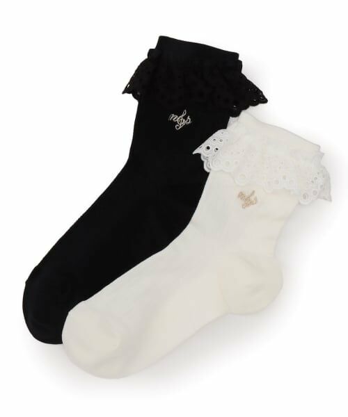 mezzo piano junior / メゾピアノジュニア ソックス | レースフリルソックス♪ | 詳細3