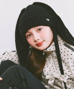 mezzo piano junior / メゾピアノジュニア ニットキャップ | うさ耳ニット帽