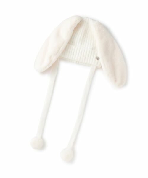 mezzo piano junior / メゾピアノジュニア ニットキャップ | うさ耳ニット帽 | 詳細2