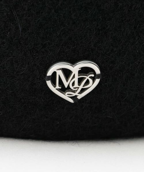 mezzo piano junior / メゾピアノジュニア ハンチング・キャスケット・ベレー帽 | ベロアリボンベレー帽 | 詳細2