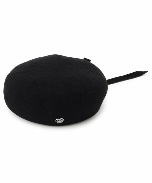 mezzo piano junior / メゾピアノジュニア ハンチング・キャスケット・ベレー帽 | ベロアリボンベレー帽 | 詳細6