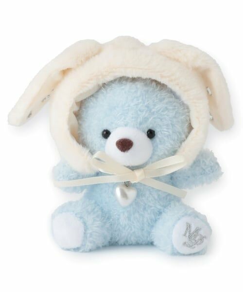 mezzo piano junior / メゾピアノジュニア チャーム | ふわふわうさくまちゃんチャーム（ライト ブルー）