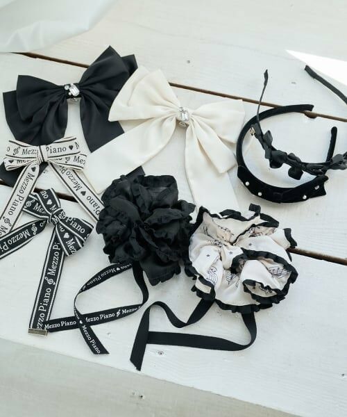 mezzo piano junior / メゾピアノジュニア カチューシャ・カチューム・その他 | リボン＆パールカチューシャ♪ | 詳細6