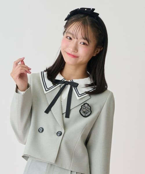 mezzo piano junior / メゾピアノジュニア カチューシャ・カチューム・その他 | リボン＆パールカチューシャ♪ | 詳細7