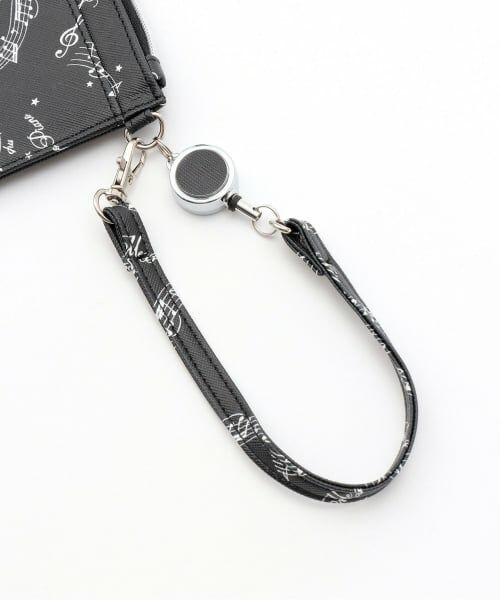 mezzo piano junior / メゾピアノジュニア カードケース・名刺入れ・定期入れ | 音符総柄パスケース♪ | 詳細2