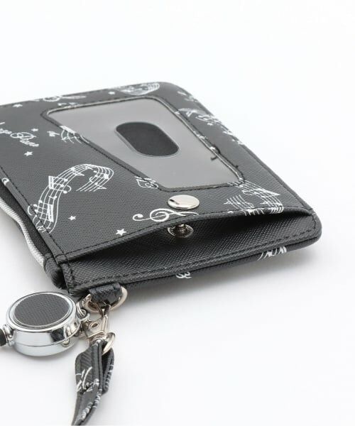 mezzo piano junior / メゾピアノジュニア カードケース・名刺入れ・定期入れ | 音符総柄パスケース♪ | 詳細6