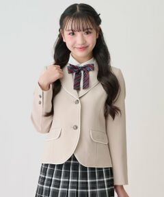 mezzo piano junior / メゾピアノジュニア テーラードジャケット | パイピングジャケット