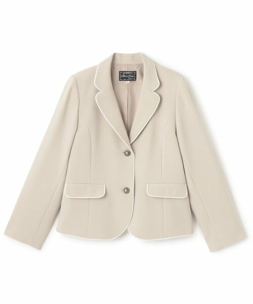 mezzo piano junior / メゾピアノジュニア テーラードジャケット | パイピングジャケット | 詳細10