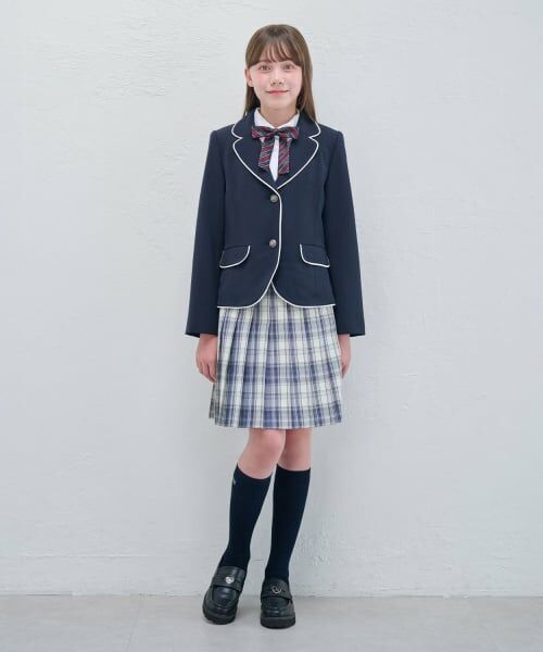 mezzo piano junior / メゾピアノジュニア テーラードジャケット | パイピングジャケット | 詳細16