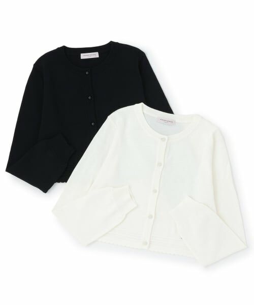 mezzo piano junior / メゾピアノジュニア カーディガン・ボレロ | ショート丈カーディガン | 詳細5