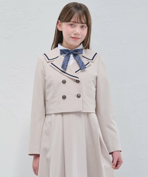 mezzo piano junior / メゾピアノジュニア シャツ・ブラウス | エンブレム刺しゅうブラウス | 詳細14