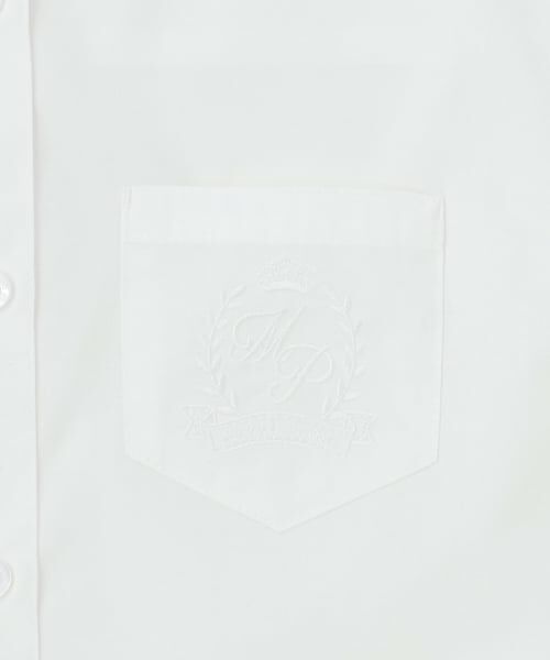 mezzo piano junior / メゾピアノジュニア シャツ・ブラウス | エンブレム刺しゅうブラウス | 詳細3