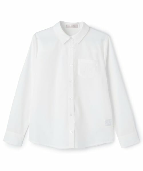 mezzo piano junior / メゾピアノジュニア シャツ・ブラウス | エンブレム刺しゅうブラウス | 詳細6