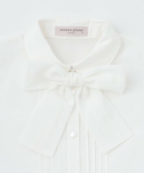 mezzo piano junior / メゾピアノジュニア シャツ・ブラウス | レースリボンタイブラウス | 詳細2