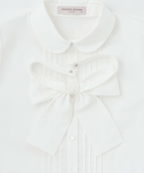 mezzo piano junior / メゾピアノジュニア シャツ・ブラウス | レースリボンタイブラウス | 詳細3