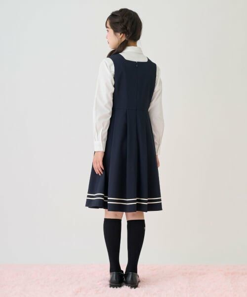 mezzo piano junior / メゾピアノジュニア セットアップ | セーラーショートジャケット&ジャンパースカートセット | 詳細24