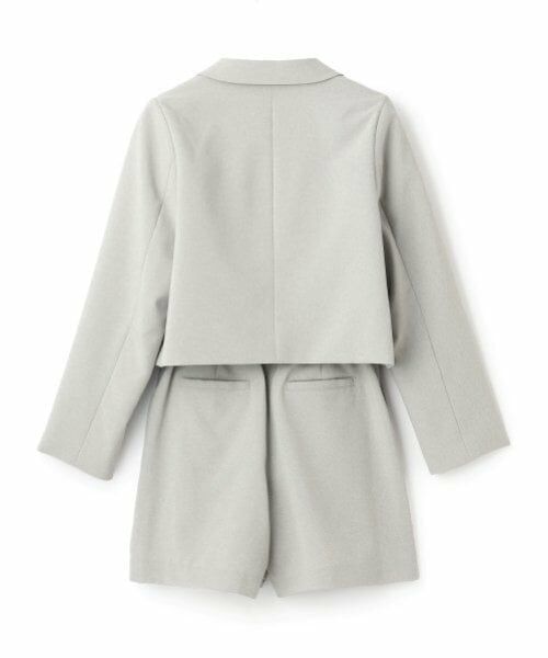mezzo piano junior / メゾピアノジュニア ドレス | ショートジャケット&ショートパンツセット | 詳細1