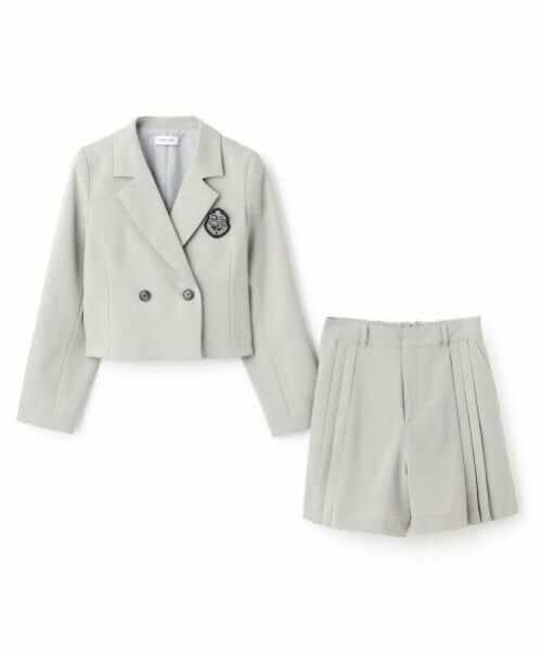 mezzo piano junior / メゾピアノジュニア ドレス | ショートジャケット&ショートパンツセット | 詳細2