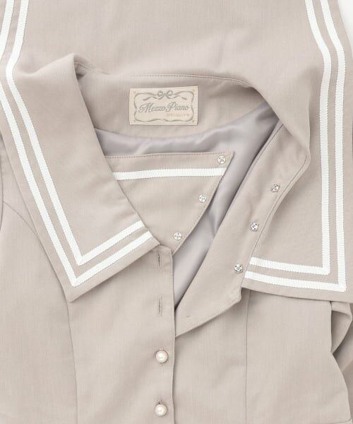 mezzo piano junior / メゾピアノジュニア ドレス | セーラーワンピ | 詳細4