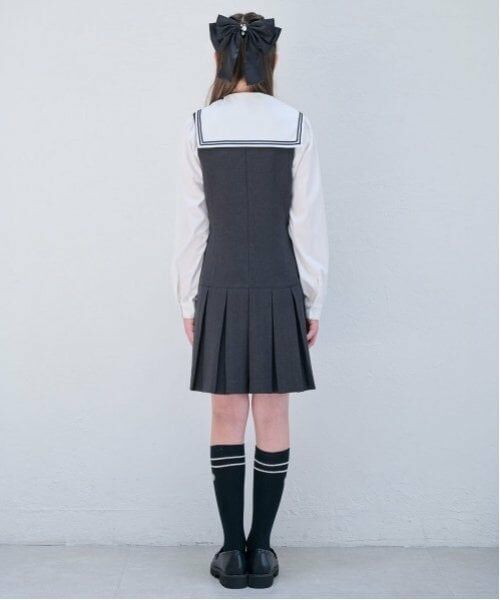 mezzo piano junior / メゾピアノジュニア ミニ・ひざ丈スカート | プリーツジャンパースカート | 詳細11