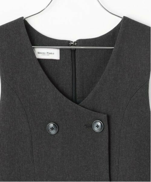 mezzo piano junior / メゾピアノジュニア ミニ・ひざ丈スカート | プリーツジャンパースカート | 詳細2