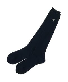 mezzo piano junior / メゾピアノジュニア ソックス | 細リブハイソックス