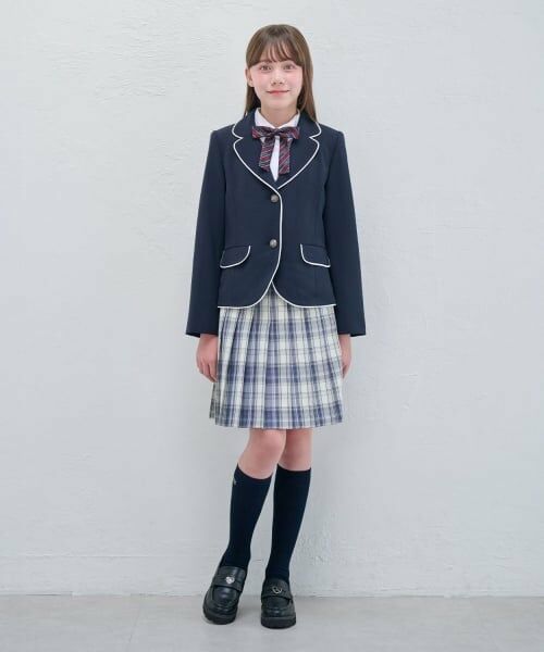 mezzo piano junior / メゾピアノジュニア ソックス | 細リブハイソックス | 詳細7