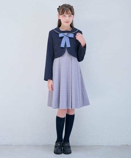 mezzo piano junior / メゾピアノジュニア ソックス | 細リブハイソックス | 詳細9