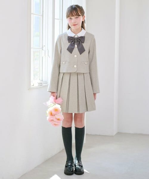 mezzo piano junior / メゾピアノジュニア ソックス | ワンポイントハイソックス | 詳細4