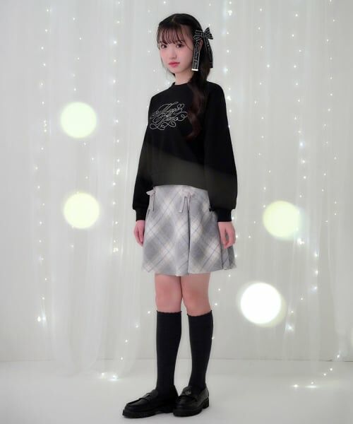 mezzo piano junior / メゾピアノジュニア ソックス | ワンポイントハイソックス | 詳細5