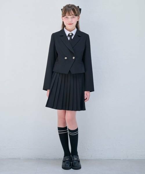 mezzo piano junior / メゾピアノジュニア ソックス | ラインハイソックス | 詳細7