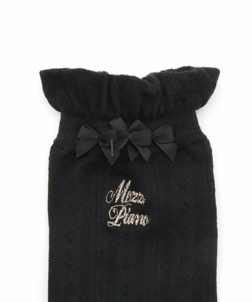 mezzo piano junior / メゾピアノジュニア ソックス | フリルリボンソックス | 詳細1