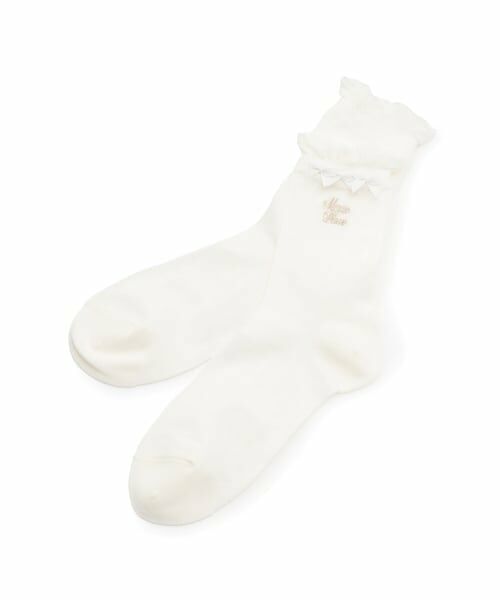 mezzo piano junior / メゾピアノジュニア ソックス | フリルリボンソックス | 詳細4