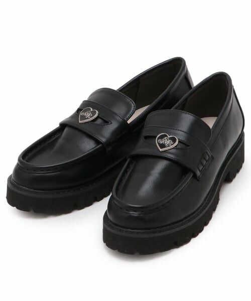 mezzo piano junior / メゾピアノジュニア ビジネス・ドレスシューズ | ハートプレートローファー | 詳細7