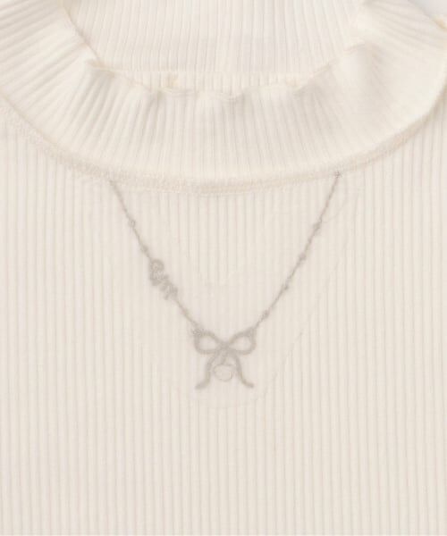 mezzo piano junior / メゾピアノジュニア Tシャツ | プチハイネック長袖Tシャツ | 詳細3