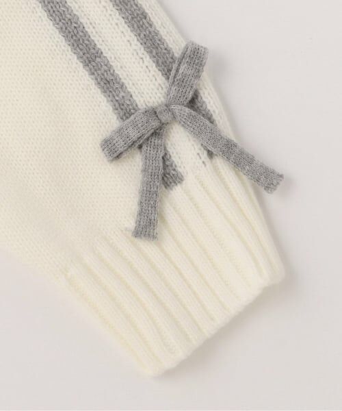 mezzo piano junior / メゾピアノジュニア ニット・セーター | サイドリボンニットプルオーバー | 詳細5