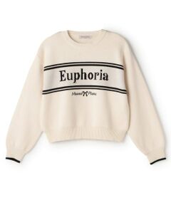 mezzo piano junior / メゾピアノジュニア ニット・セーター | ロゴジャカードニット