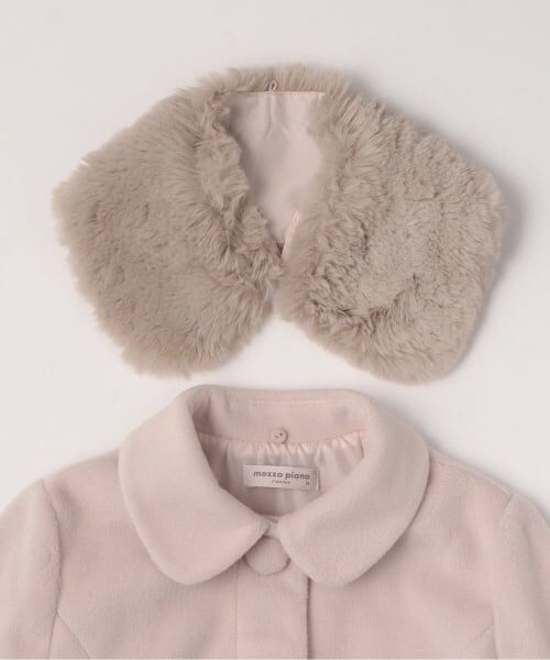 mezzo piano junior / メゾピアノジュニア その他アウター | ティペットつきコート | 詳細4