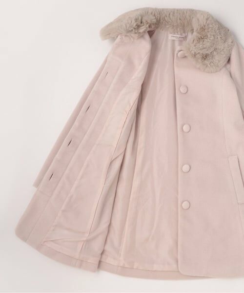 mezzo piano junior / メゾピアノジュニア その他アウター | ティペットつきコート | 詳細8
