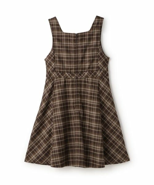 mezzo piano junior / メゾピアノジュニア ミニ丈・ひざ丈ワンピース | フレアージャンパースカート | 詳細1