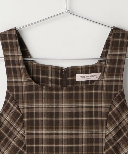 mezzo piano junior / メゾピアノジュニア ミニ丈・ひざ丈ワンピース | フレアージャンパースカート | 詳細2