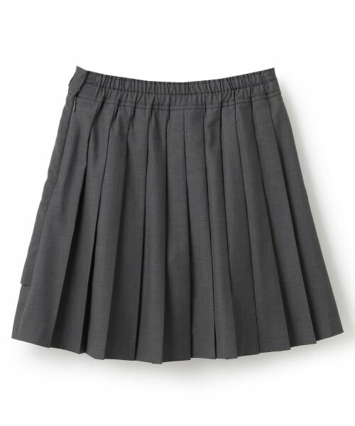 mezzo piano junior / メゾピアノジュニア ショート・ハーフ・半端丈パンツ | レターポーチつき3段プリーツスカパン | 詳細1