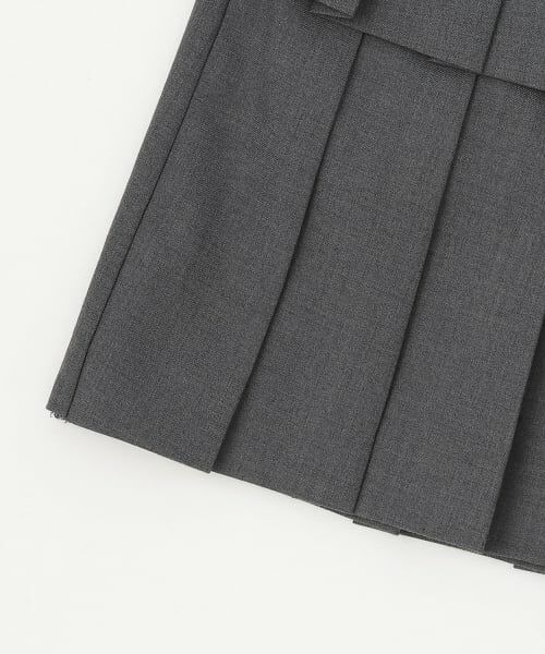 mezzo piano junior / メゾピアノジュニア ショート・ハーフ・半端丈パンツ | レターポーチつき3段プリーツスカパン | 詳細7