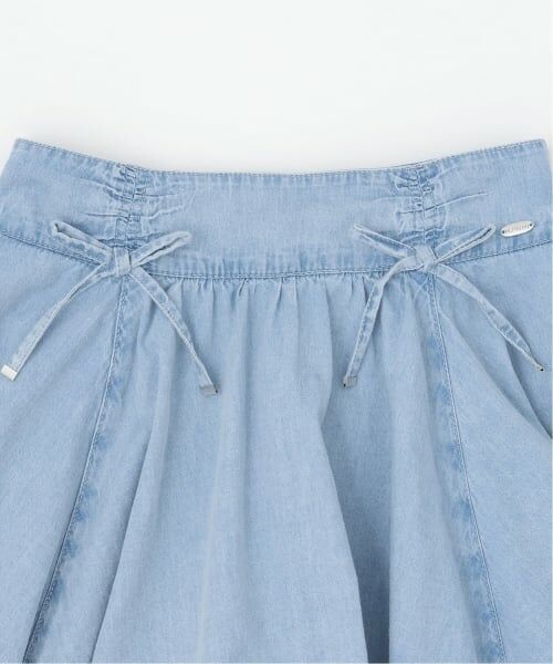 mezzo piano junior / メゾピアノジュニア ショート・ハーフ・半端丈パンツ | アソート素材イレギュラーヘムスカパン | 詳細2