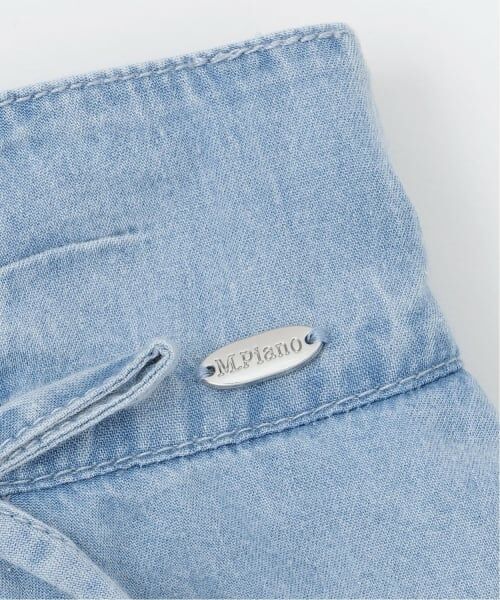 mezzo piano junior / メゾピアノジュニア ショート・ハーフ・半端丈パンツ | アソート素材イレギュラーヘムスカパン | 詳細4