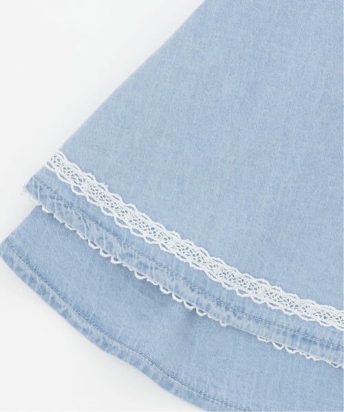 mezzo piano junior / メゾピアノジュニア ショート・ハーフ・半端丈パンツ | アソート素材イレギュラーヘムスカパン | 詳細6